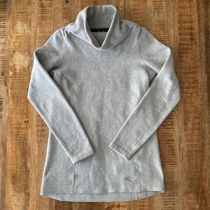 Arc’teryx Grey Cowl Neck Sweater
